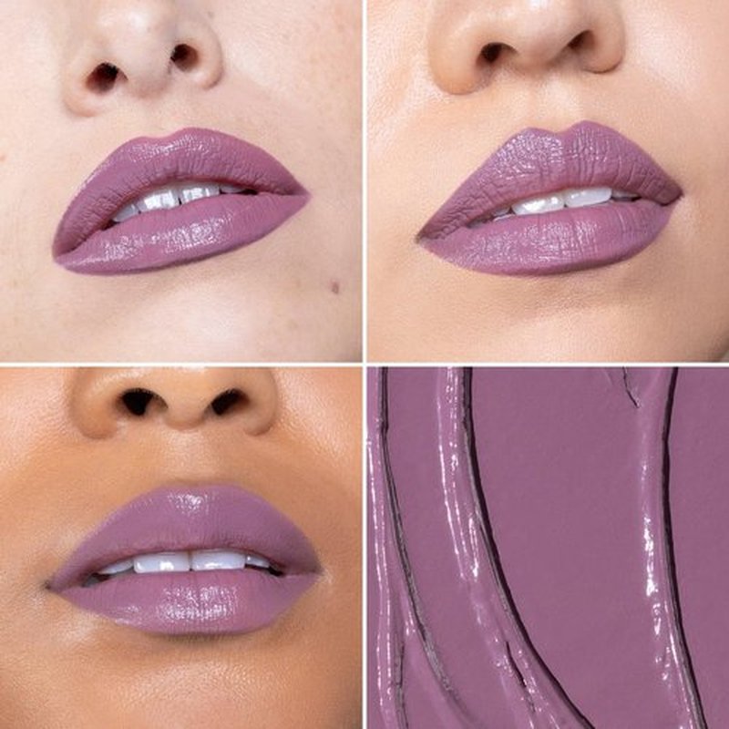 OFIR Lip Rouge Satin Hydrating Lipstick | Full Coverage, Revitalizing, Lightweight Formula | All Day Wear Moisturizing Lipstick | Go There! - Muted Purple Lipstick | 0.12 oz