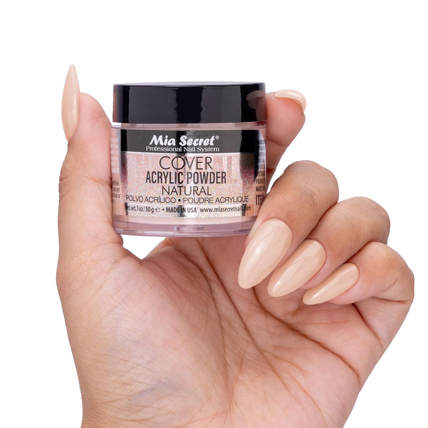 Mia Secret Acrylic Powder Cover Natural 4 oz.