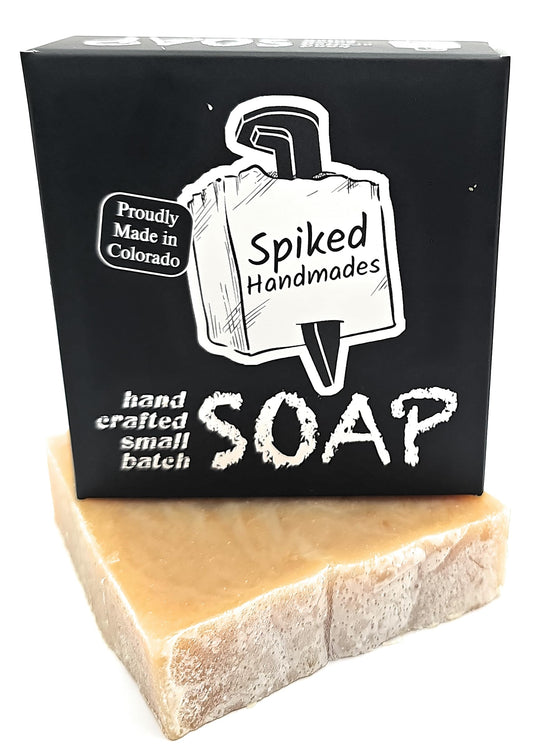 Spiked Handmades Sauvage (Our Version) Soap Bar, Handcrafted in Colorado, Natural Ingredients with Grass-Fed Beef Tallow, 5.25oz