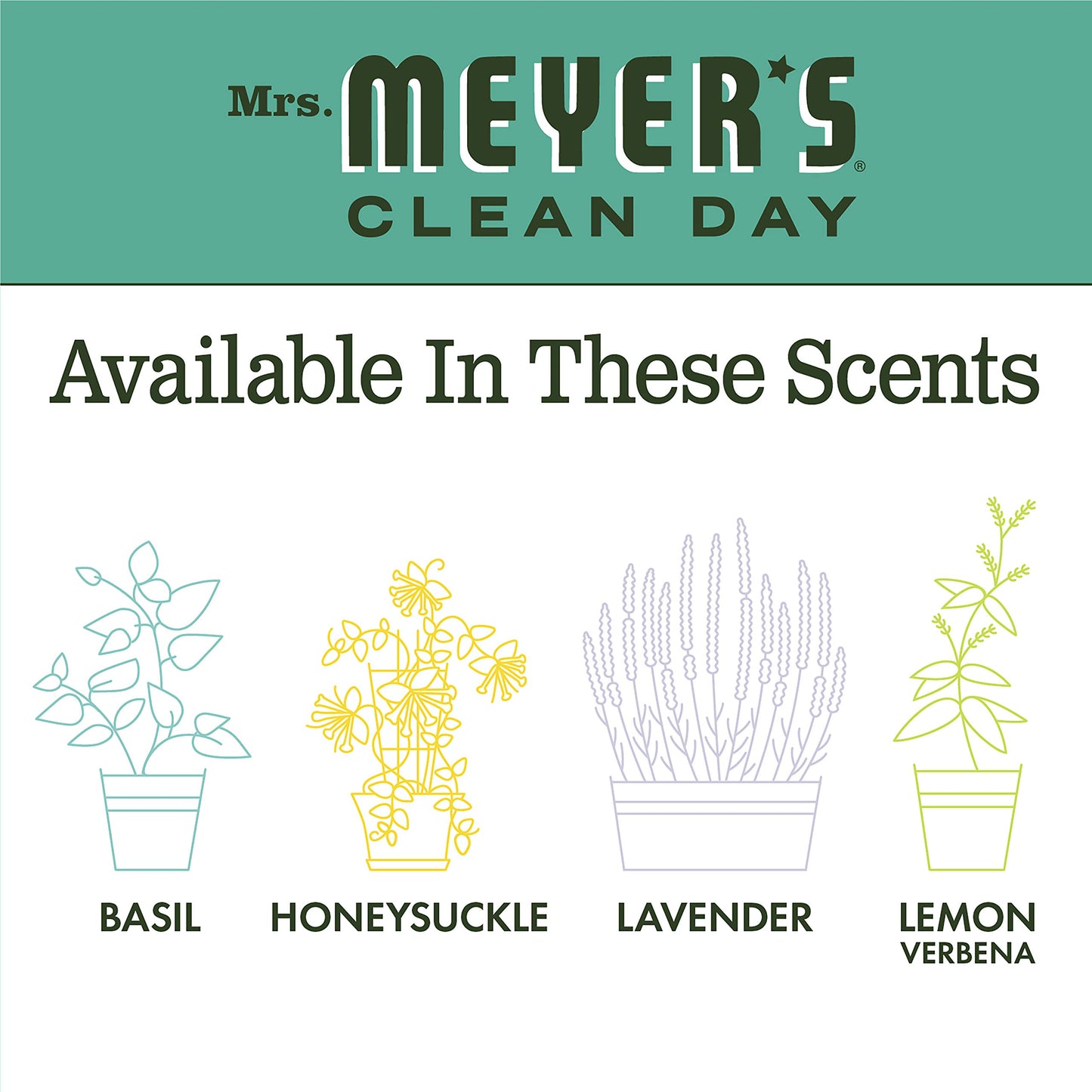 Mrs. Meyer's Clean Day Fabric Softener - Basil - 32 oz