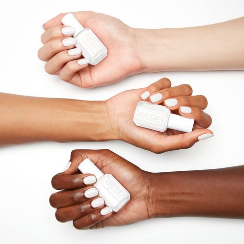 Essie Nail Polish Black And White Set, Licorice, Black Nail Polish + Blanc, White Nail Polish Gifts For Women And Men, 0.46 Fl Oz Each
