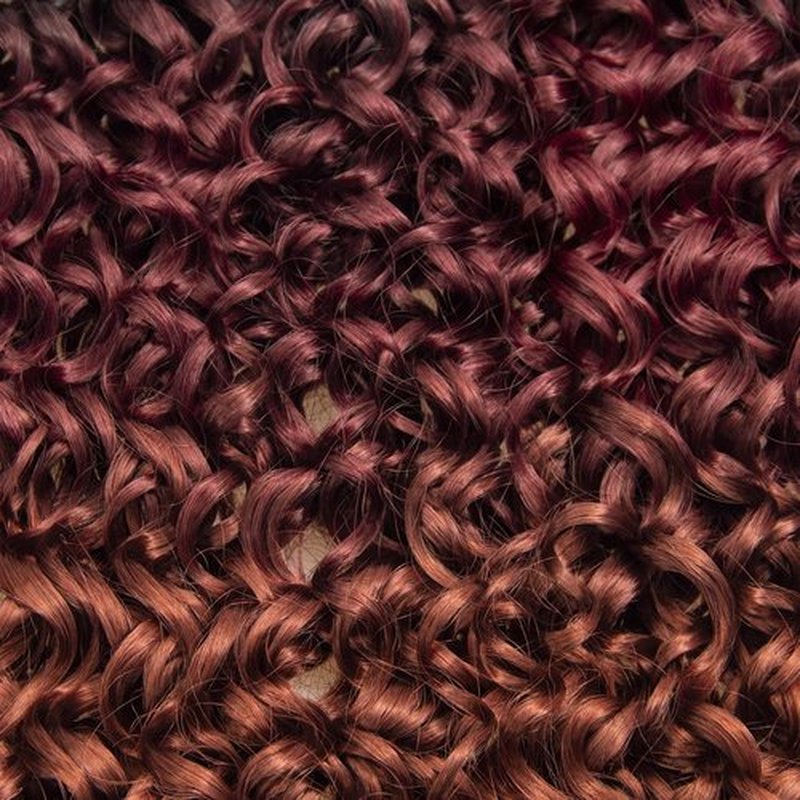 GoGo Curl Crochet hair 18inch Water Wave Crochet hair Ombre Synthetic Bohemian Crochet Braid Deep Wave Braiding hair Extensions (5Packs,1B/530/350)