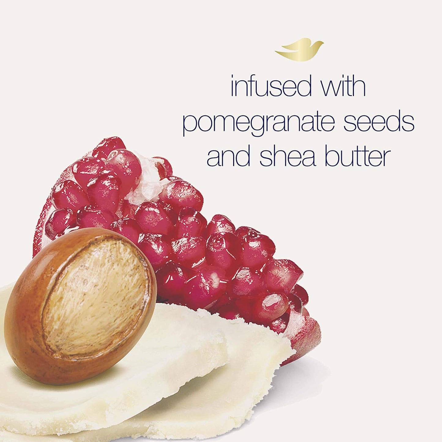 Dove Exfoliating Body Polish Scrub with Almond & Mango Butter - 10.5 oz (4 Count) for Dry Skin
