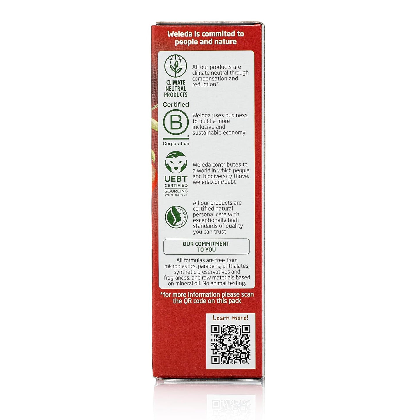 Weleda Face Care Plumping Serum, Plant Rich Serum with Peptides from Pomegranate and Maca Root