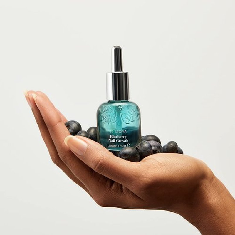 Nailtopia Bio-Sourced, Chip Free Nail Lacquer - All Natural, Strengthening Biotin and Superfood-Infused Polish - Chip Resistant Formula - Quick-Dry, Long Lasting Wear - Glow Up - 0.41 oz (Pack of 2)