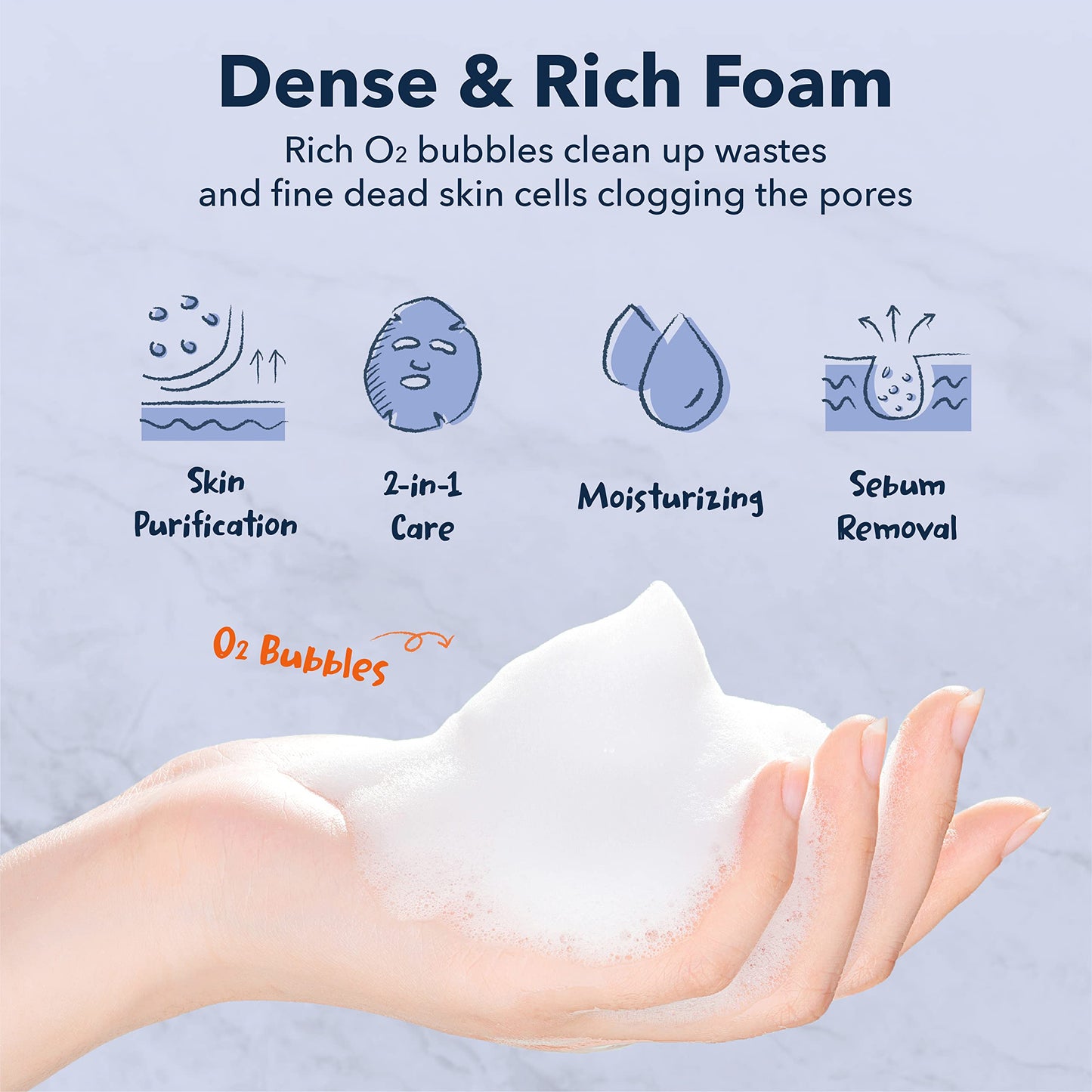 Purederm Peach Bubble Face Mask, Deep Cleansing for Radiance and Healthy Glow, Korean Skincare for Dull Skin (5 Pack)