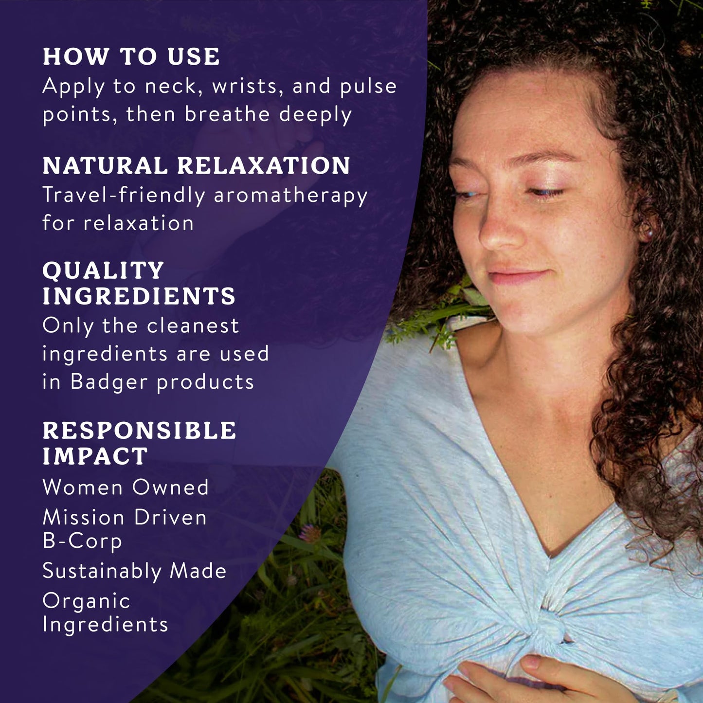 Badger Sleep Balm, Organic Essential Oil Aromatherapy Natural Sleep Balm for Adults & Kids, Relaxing & Calming Lavender & Bergamot Natural Sleep Support, .75 oz Tin, 2-Pack