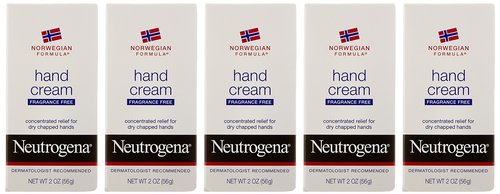 Neutrogena Hand Cream Norwegian Formula, 2 Oz (5 pack)