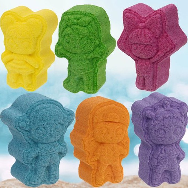 L.O.L. Surprise! 6 Piece Bath Bombs for Kids, Bubble Gum Scented, Bath Toys for Kids, Ages 3+, by Townley Girl