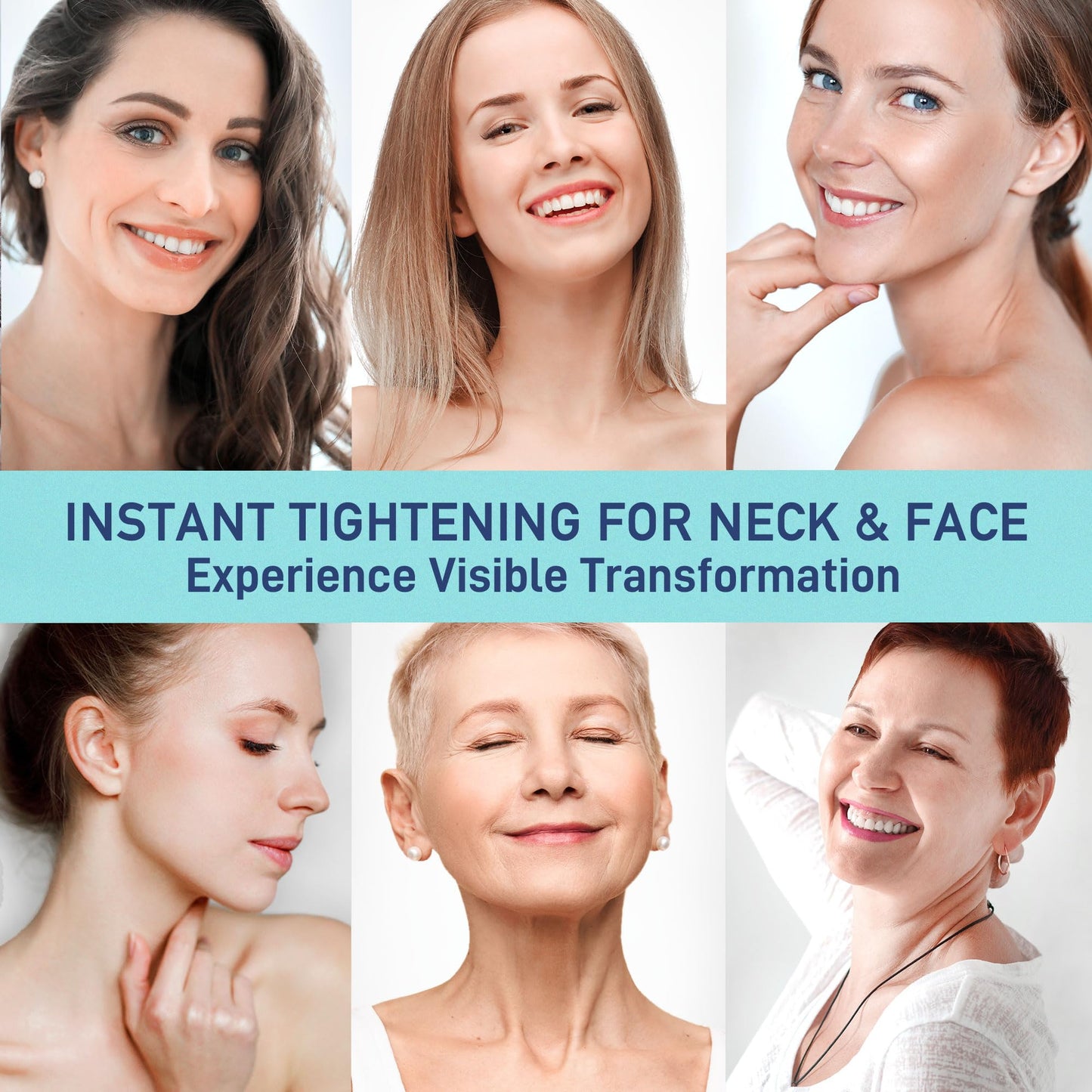 Neck Creams for Tightening and Firming, Retinol Neck Firming Cream with Hyaluronic Acid, Collagen and Vitamin - Tightening Wrinkles, Firming Skin on Face, Neck, Décolleté, Body