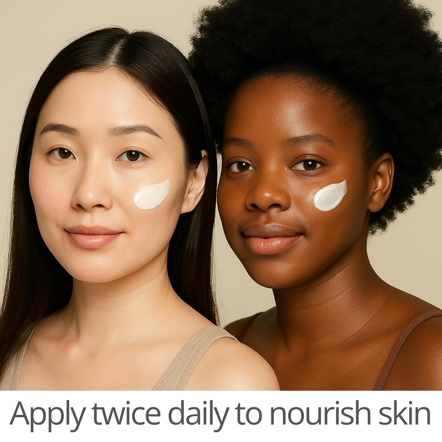 Jade Bloom Dermaglucan Beta Glucan Cream Lotion Moisturizer Skincare | Daily Hydrating Face & Body Hydration, (2oz)