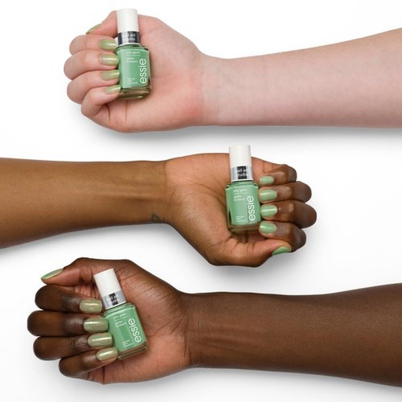 essie Nail Art Studio Jelly Gloss Nail Polish, Vegan, Sheer Green Nail Polish, Cactus Jelly, 0.46 Fl Oz