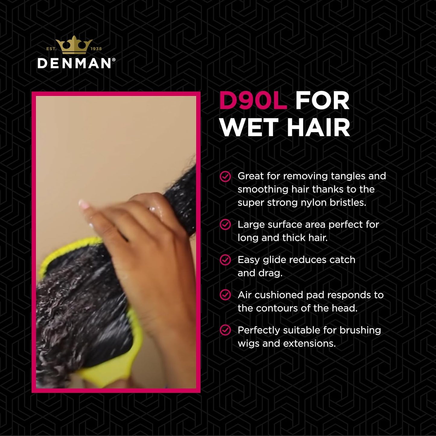 Denman Denman D 90 L Tangle Tamer Ultra Brush