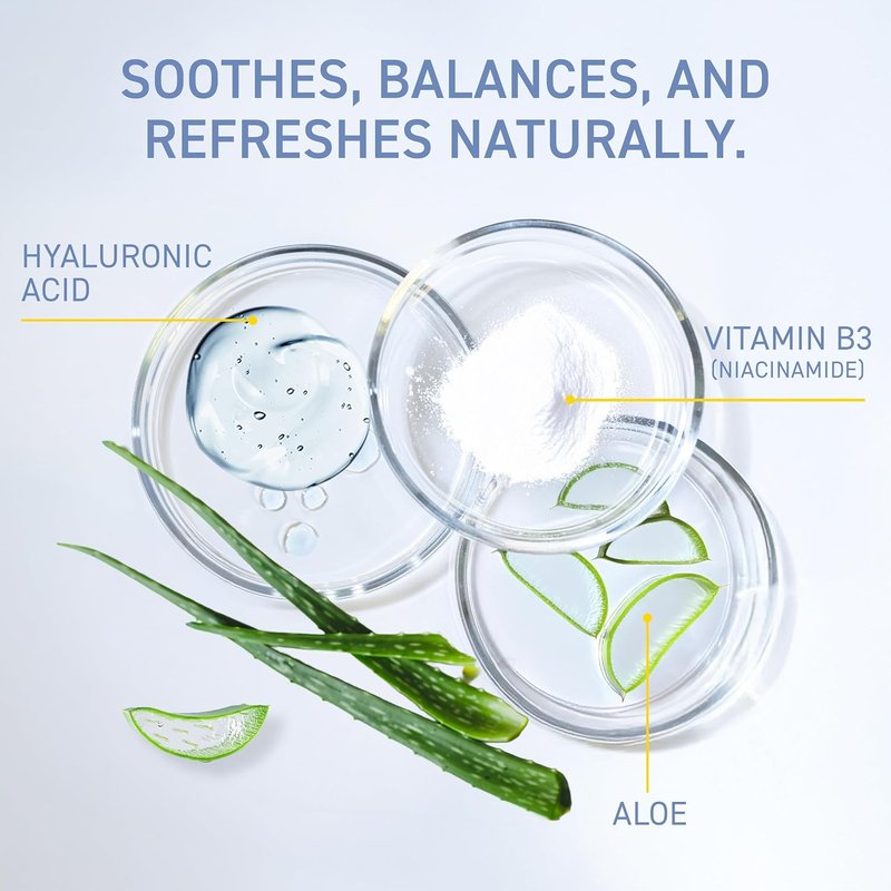Hydrating Toner for Kids - Gentle, Alcohol-Free Formula with Aloe & Hyaluronic Acid | Safe for Sensitive Skin - 6 oz