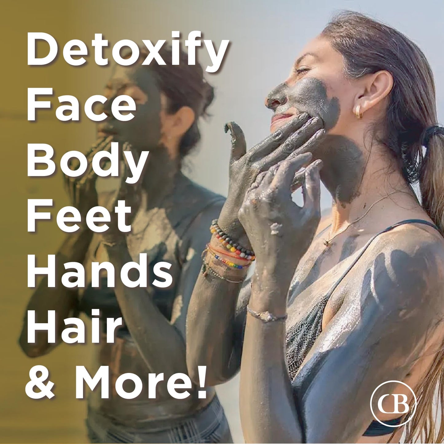 California Biology Clay Face Mask - 6 Count Variety Pack, Deep Pore Facial Masks | Kaolin Clay Powder & Calcium Bentonite Clay Skin Detox Treatment, Organic Face Mask for Women, Natural Cleaning Masks