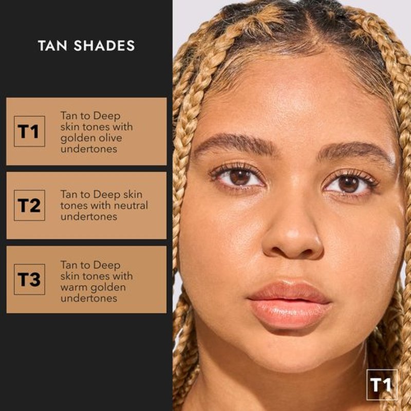 COVER FX Skin Discovered Longwear Full Coverage Concealer | Buildable Crease-Resistant High Coverage Formula Conceals, Corrects, and Brightens | T2- Tan to deep skintones with a golden olive undertone
