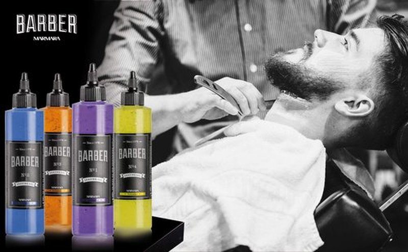 Marmara Barber Cologne - Best Choice of Modern Barbers and Traditional Shaving Fans (No 3 Orange, 500ml x 1 Bottle)