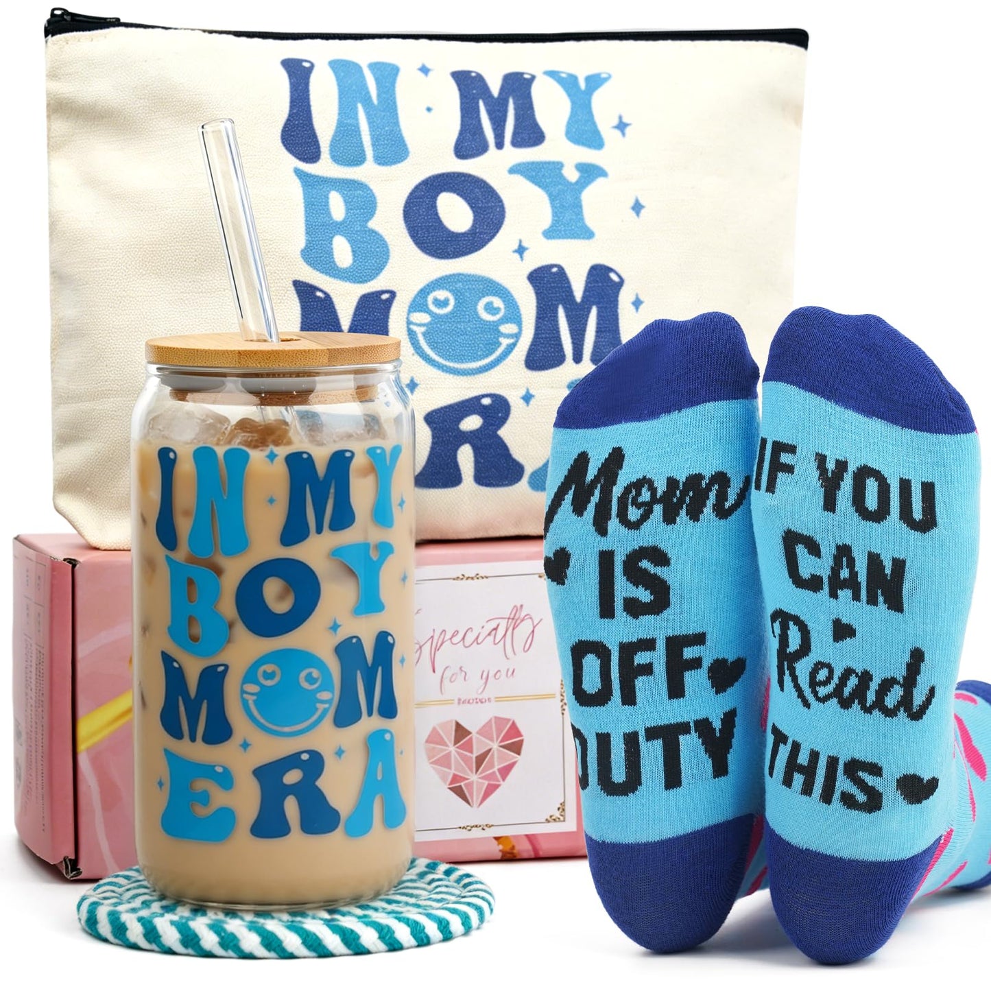 ANOTION Boy Mom Gift Set - Thanksgiving Gifts for New Mom