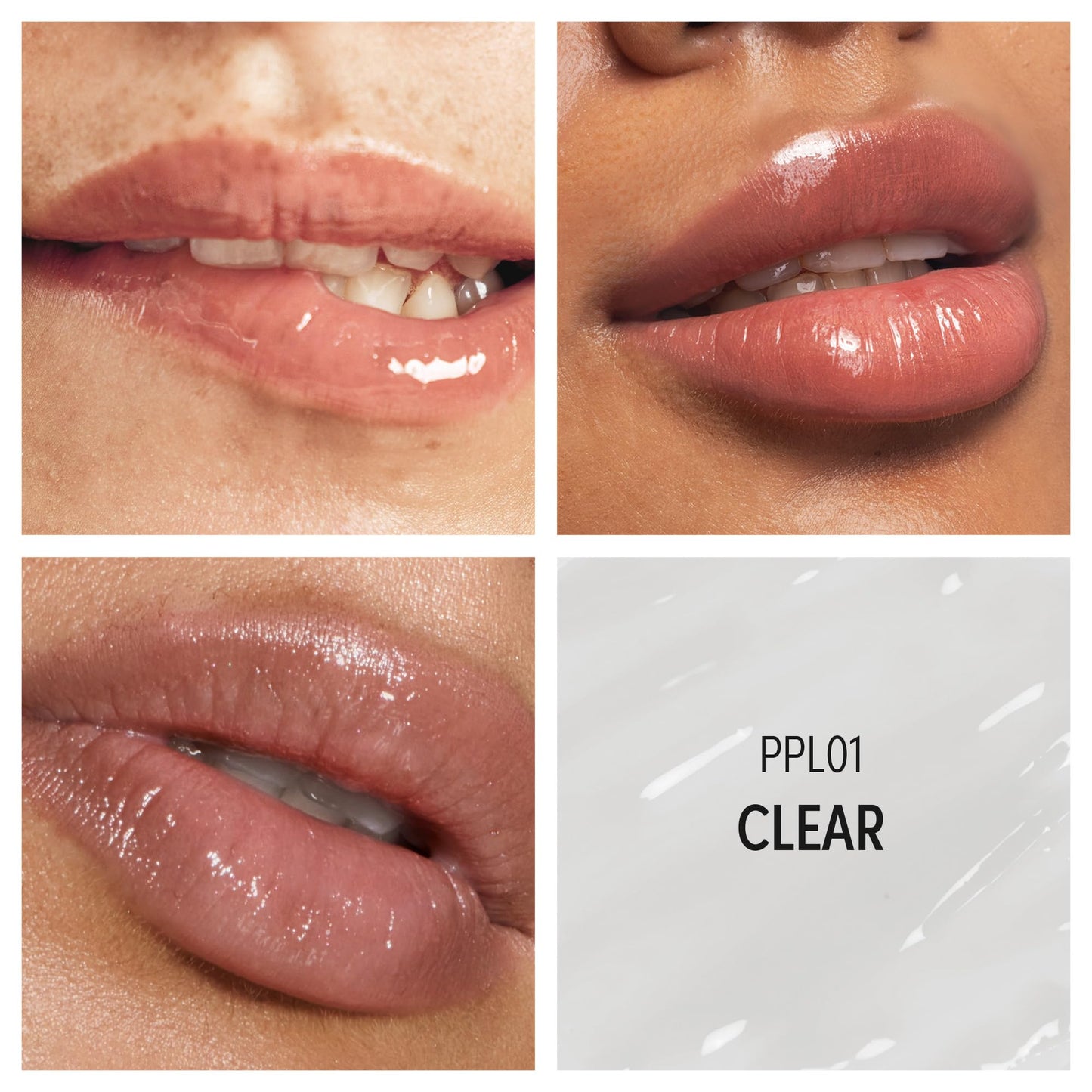 KISS NEW YORK Peptide Lip Treatment, Hydrating & Non-Sticky Plumping Balm, Shea Butter, Castor Oil & Squalane Reduces Look of Fine Lines, Softer & Fuller Lips with Cooling Metal Tip (Unscented Clear)