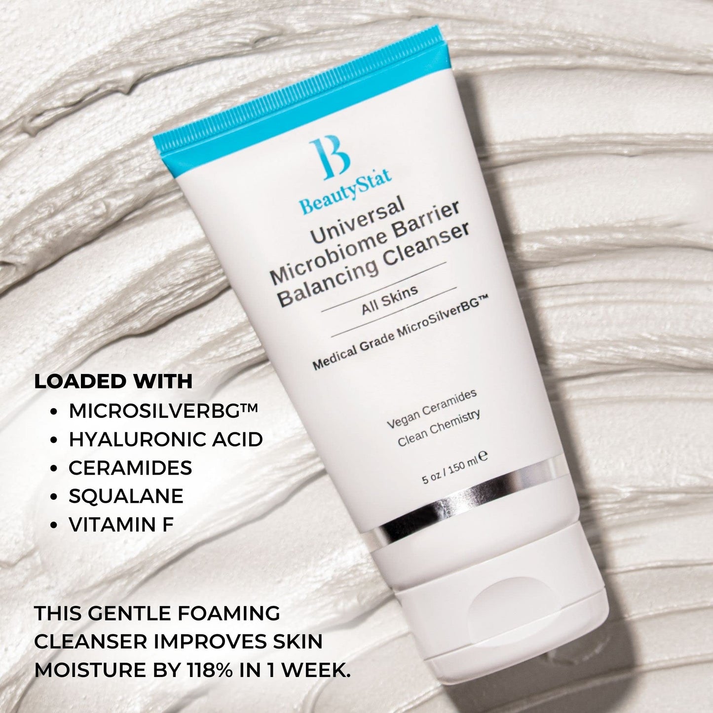 BeautyStat Brighten & Strengthen On The Go Kit - Featuring Universal Microbiome Barrier Balancing Cleanser, Universal C Skin Refiner & Pro-Bio Moisture Boost Cream - 3-Piece Travel Kit