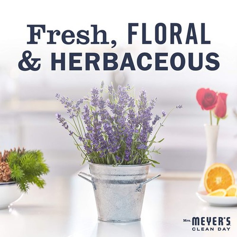 Mrs Meyers Hand Soap Lavender 12.5 Ounce Pump (370ml) (3 Pack)