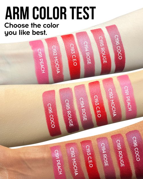 Matte Lipstick Bright Red, Nude Matte Lipstick Long-Lasting Lip Makeup Waterproof Smudge Proof for Women,Silky Velvet Moisturizing Lip Stick High Impact Lip Color Lip Gloss Balm Gift for Girls-03