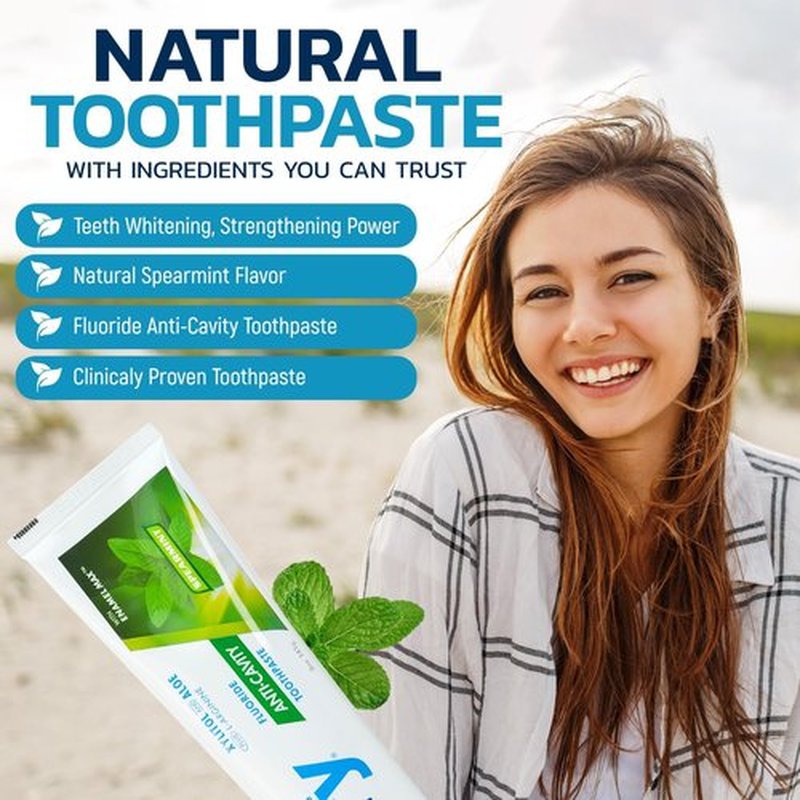 Spry Total Dental Health Kit, All Day Oral Care and Gum Health Kit Including Spry Xylitol Sugar Free Gum, Xylitol Sugar Free Candy Mints, Xylitol Oral Rinse and Spearmint Toothpaste with Xylitol