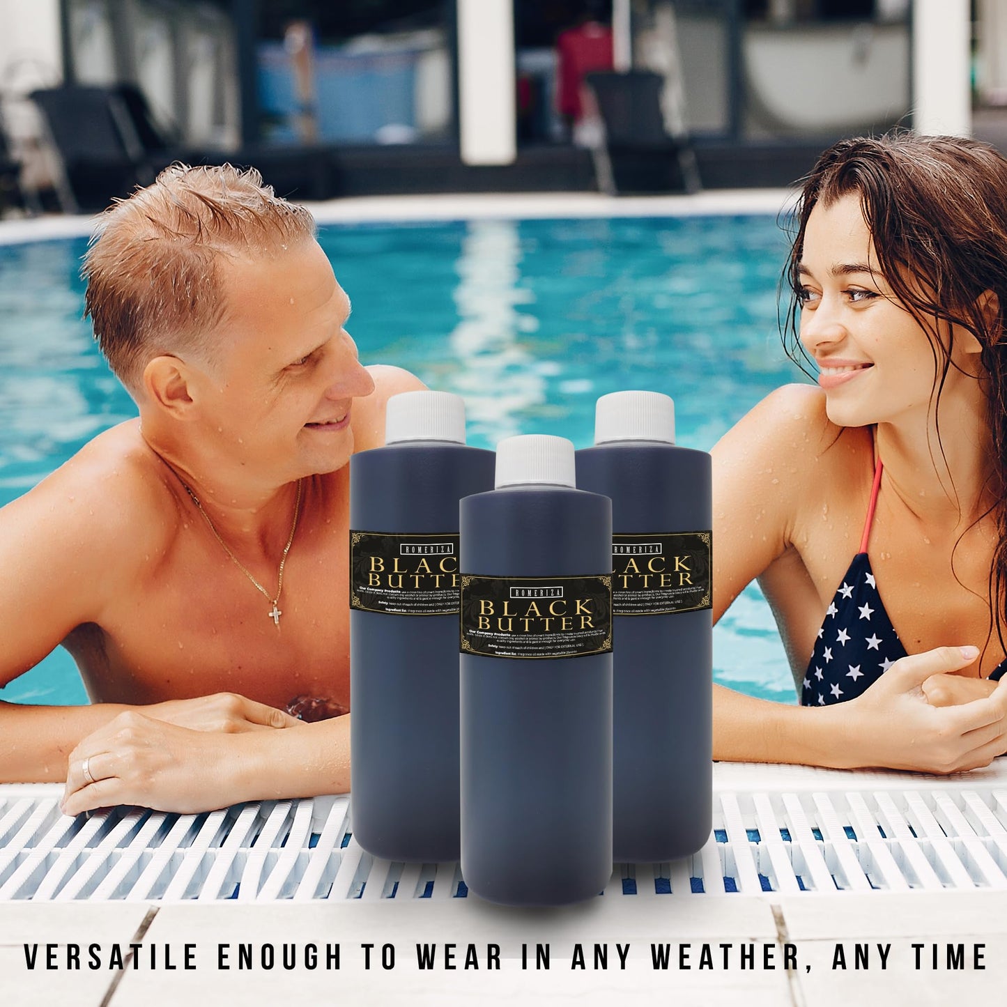 Onisavings Perfume Black Butter Body Oil Scented Fragrance - Black Butter Oil Fragrance for Men - Body Long Lasting Perfume Oil - Uncut Scented Body Oil - 2 Oz (Pack of 1)