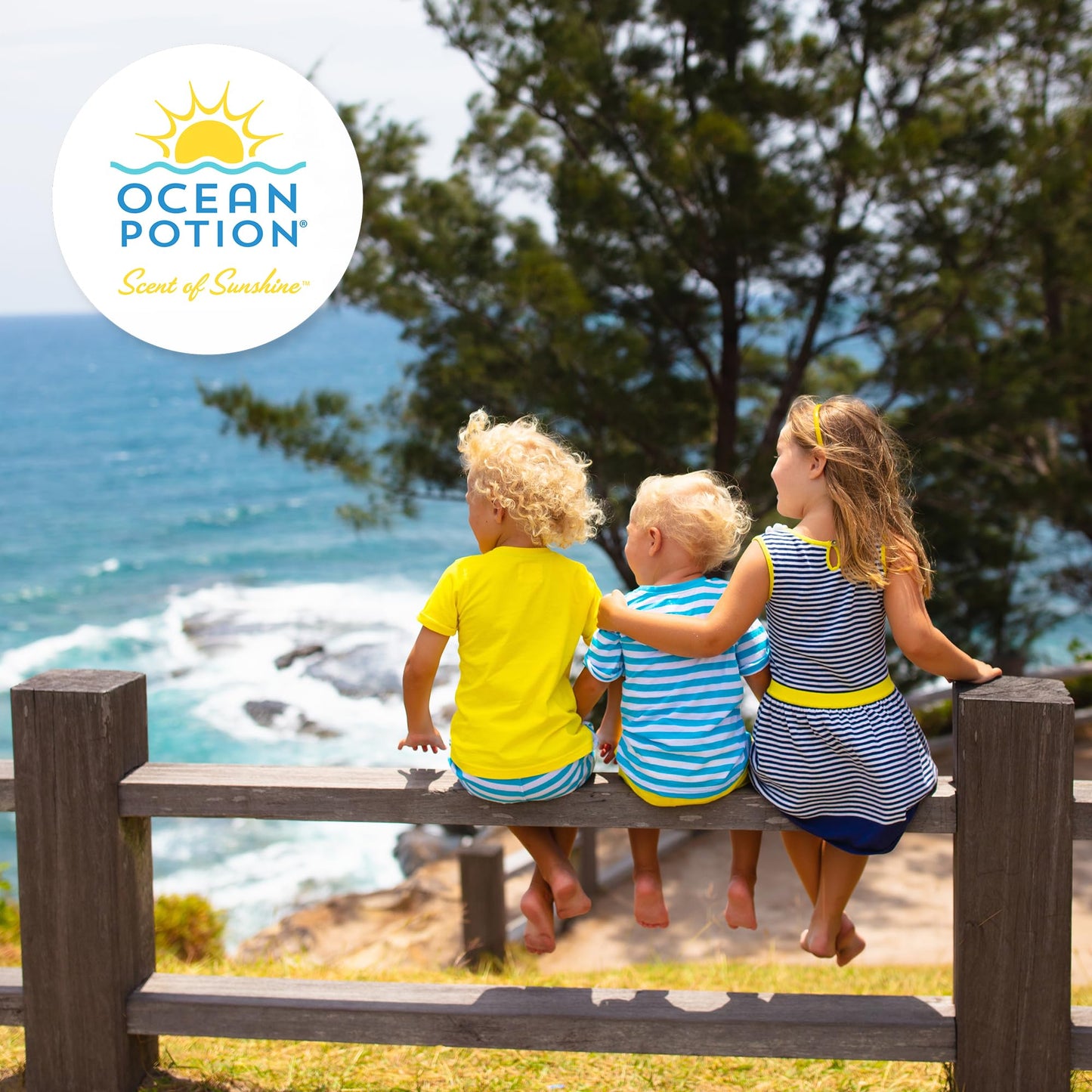 Ocean Potion Sun Care Kids Mineral Sunscreen Continuous Spray SPF 50, Zinc Oxide Mineral Sunscreen Body Spray, Broad Spectrum UVA/UVB Protection, Non-Greasy Water-Resistant Sunscreen for Kids, 5.5 oz