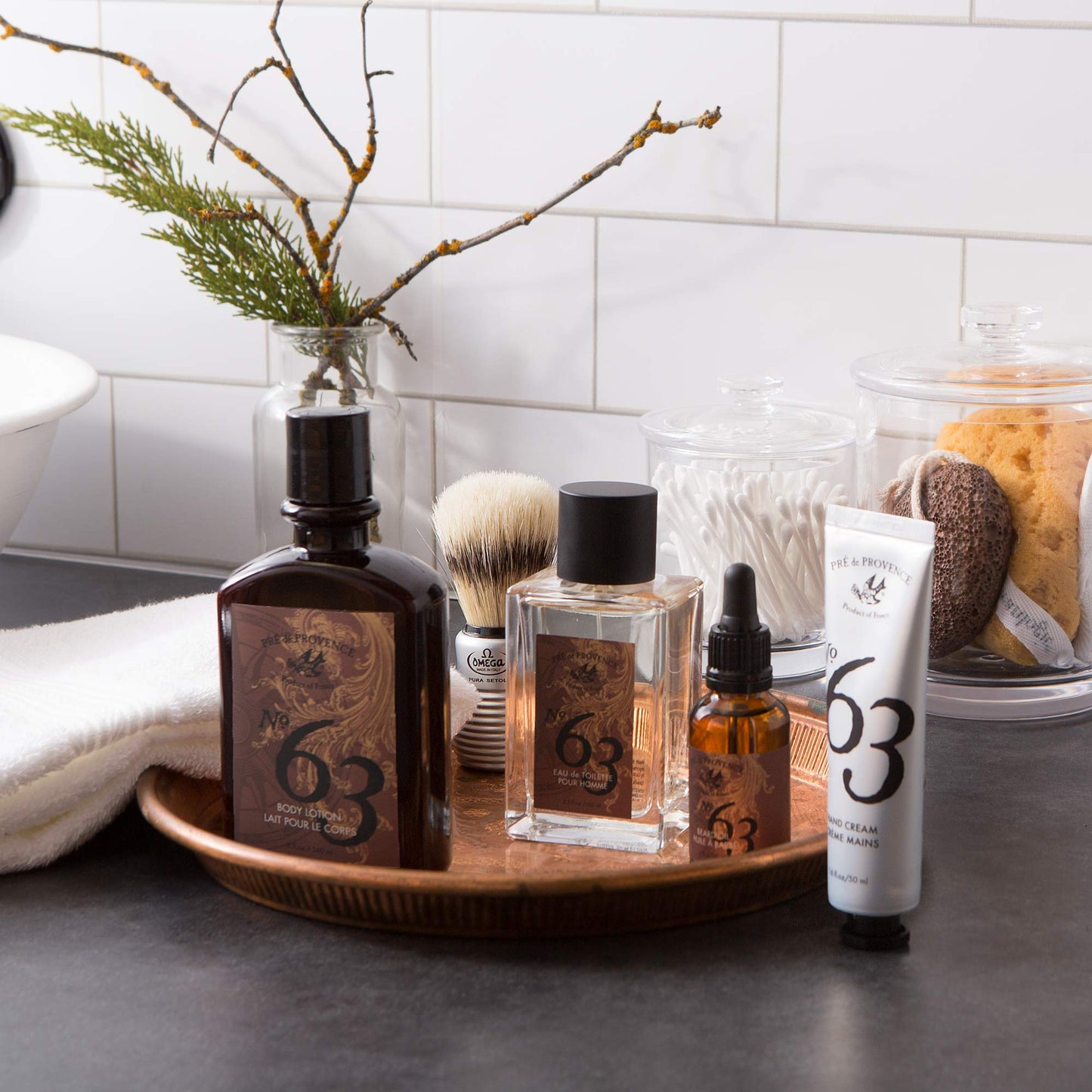 Pre de Provence No.63 Men's Collection, Hand Cream