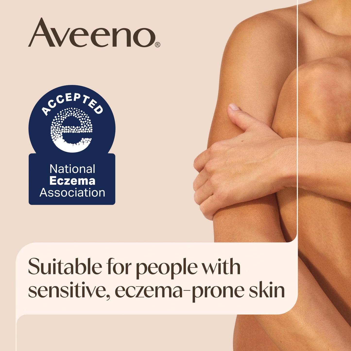 Aveeno Eczema Therapy Nighttime Itch Relief Body Balm, Colloidal Oatmeal Cream for Itchy Skin Relief, Moisturizing Balm for Sensitive, Eczema-Prone Skin, Steroid- & Fragrance-Free, 11 Oz