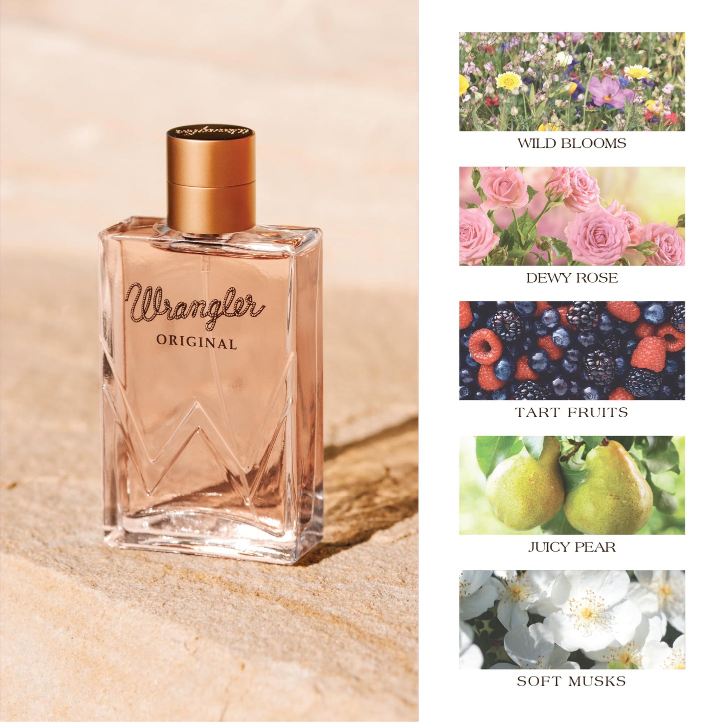 Tru Western Wrangler Original Women’s Perfume Spray, Blackberry, Pear, Wild Berries, Wild Rose, Honeysuckle, Blackcurrant Leaf, Moss Woods, Musk & Cedarwood Notes, 2.5 fl oz (74 ml)