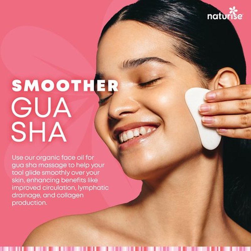 Organic Rosehip Oil for Face - Organic Cold Pressed Rose Hip Oil for Skin and Body Care - Vegan Non-GMO Gua Sha Oil - Rosa Mosqueta Oil, Rosehip Seed Facial Oil for Gua Sha Massage (4 FL. OZ.)