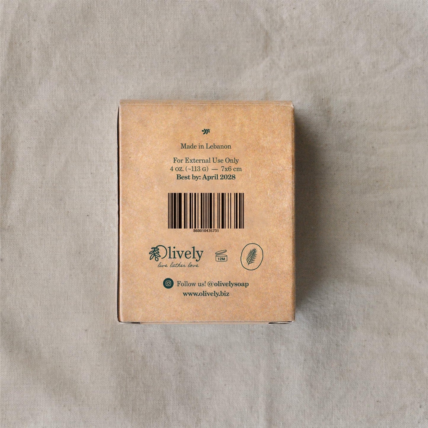 Olively Forest Melody - All Natural Soap Bar - Soap Bar handmade with Olive and Pine Oil - Bar Soaps made with 100% natural ingredients - Body, Bath and Shower Soap - Vegan Bar Soap