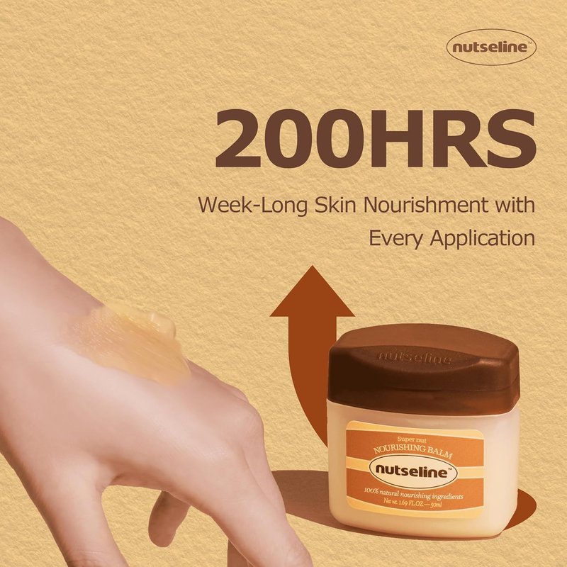 Super Nut Nourishing Balm - Korean Skin Care Moisturizer for Dry, Itchy Skin | Petroleum-Free 50ml/1.69oz