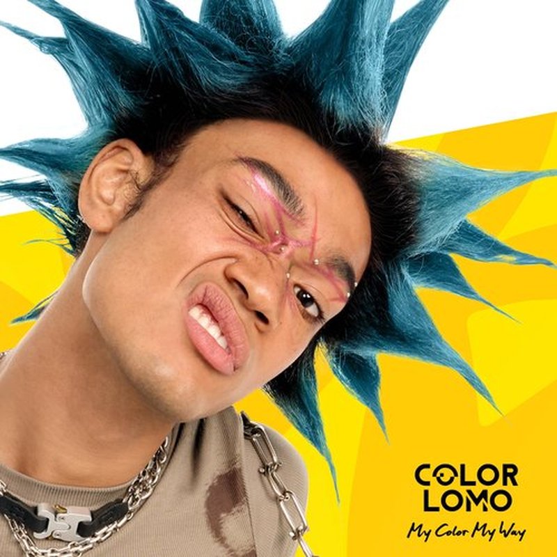 COLORLOMO Color Depositing Conditioner - 6 oz Semi Permanent Hair Color with Shea Butter & Almond Oil- Color Conditioner Depositing Hair Mask - Vegan, Paraben, Ammonia & Sulfate Free - Blue