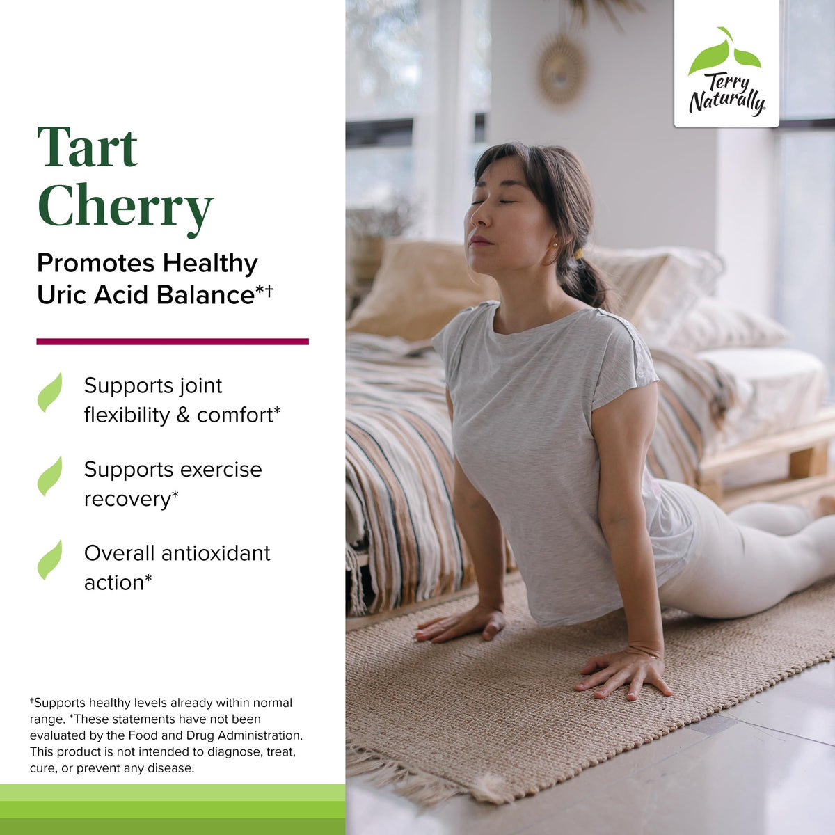 Terry Naturally EuroPharma Tart Cherry 120 Capsule
