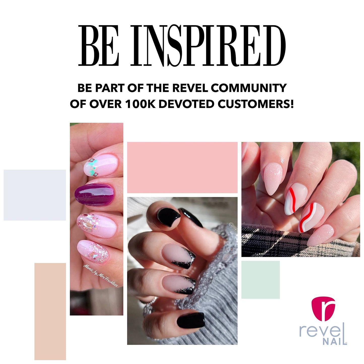 Revel Nail Dip Powder - Light Pink Dip Powder for Nails, Nail Powder Dipping for DIY, Professional Nail Dipping Powder & Dip Powder Colors, Nail Art Supplies - Erica, 1 Oz