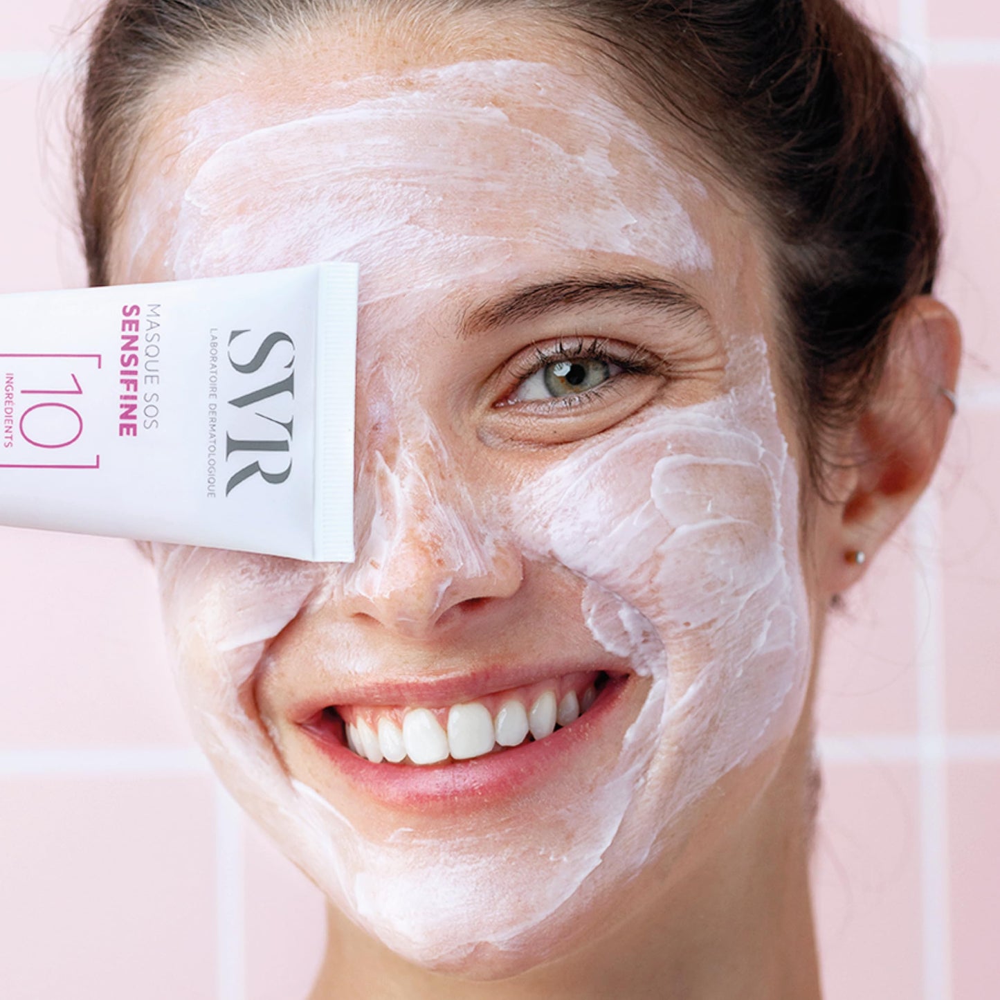 SVR - SENSIFINE SOS MASK - Hydrating and Soothing Cream Mask with Panthenol & Vitamin B12 - For Dry, Dehydrated, and Sensitive Skin - Suitable for Face & Neck - Immediate Skin Soothing - 2.5 fl.oz