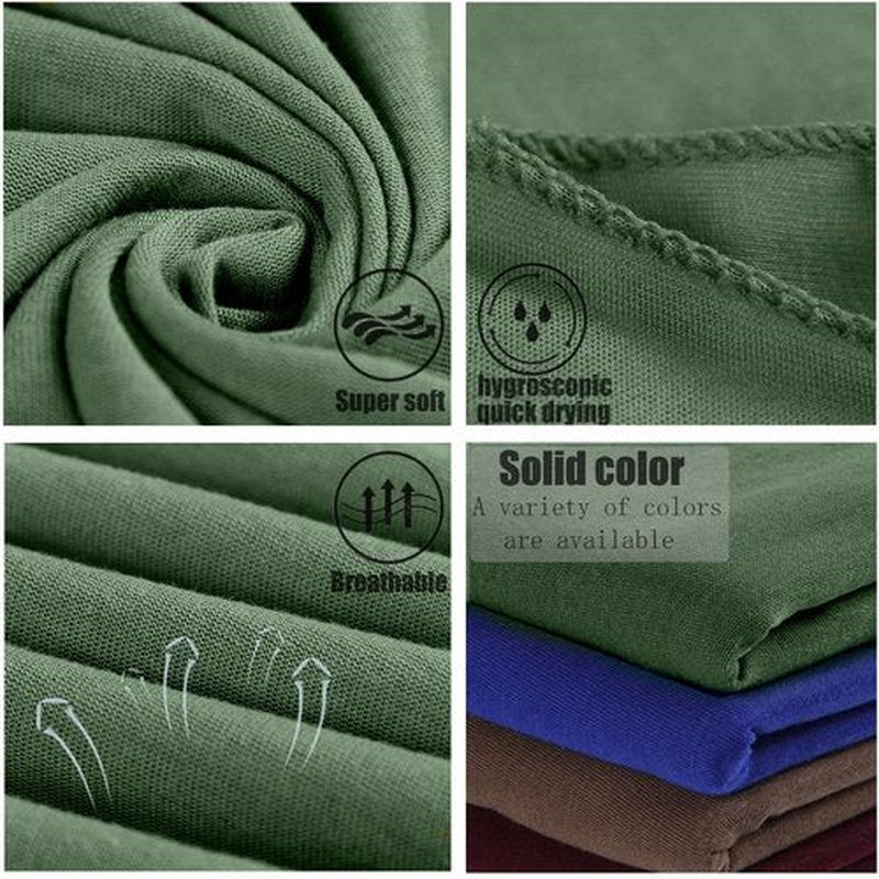 ZRQ 3 Pieces Stretch Jersey Turban Head Scarf Extra Long Scarf Shawl Urban Hair Hijab Tie Soft and Breathable Easy to Knot Headwraps for Women Night Use(White,Pink.,Olive Green)