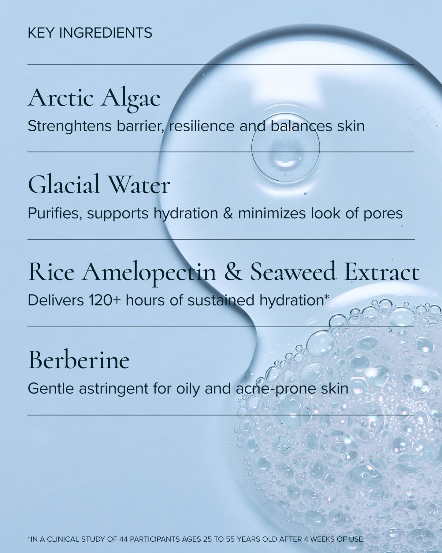 MARA Aura Cleanse Foaming Gel Cleanser – Hydrating Face Wash with Arctic Algae & Glacial Water – Gentle pH-Balancing Cleanser to Remove Dirt, Oil & Makeup Without Stripping (4 oz / 120 ml)