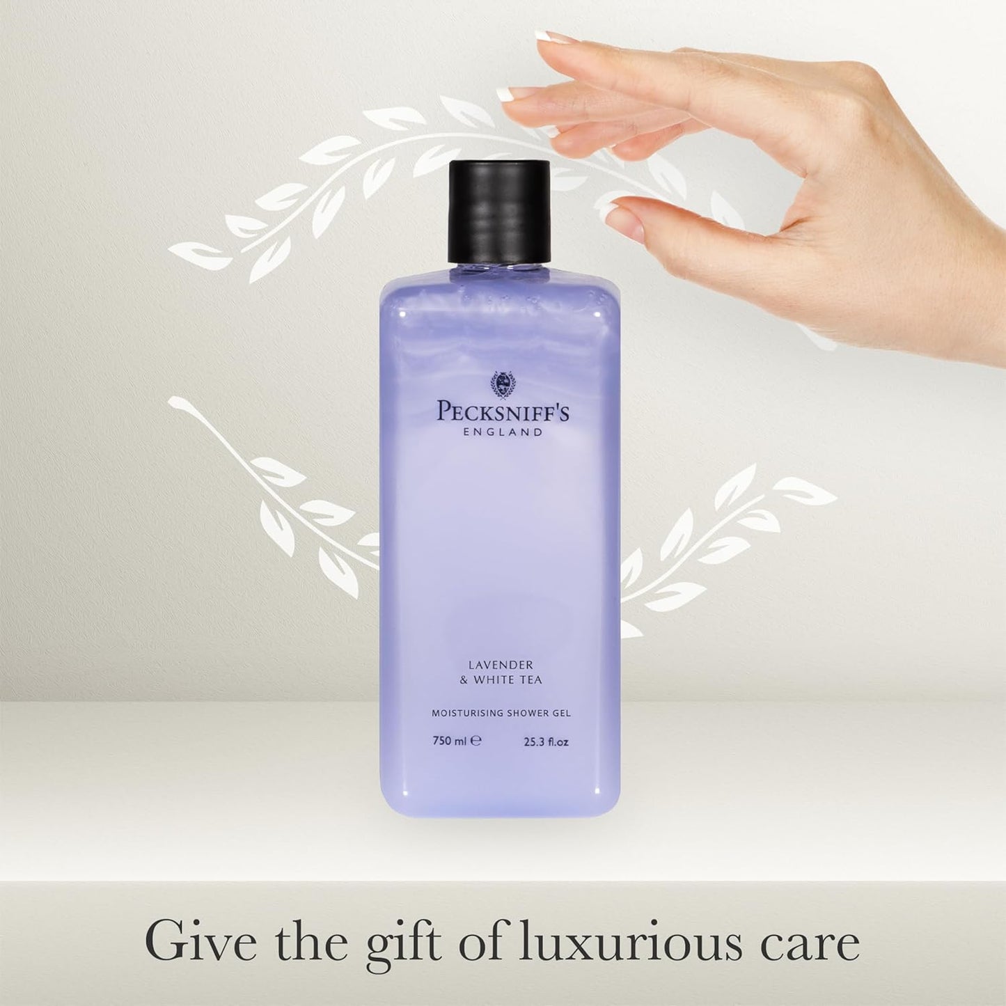 Sandalwood & Vanilla Shower Gel 750ml - Pecksniff's Classic Moisturizing Formula