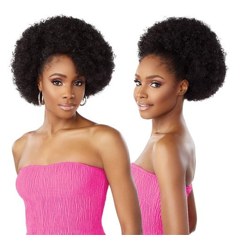 Sensationnel Instant weave half wig - iwd 21 synthetic half wig or updo cap with adjustable drawstring for seamless hair blending - IWD 21 (T2/COPPER)