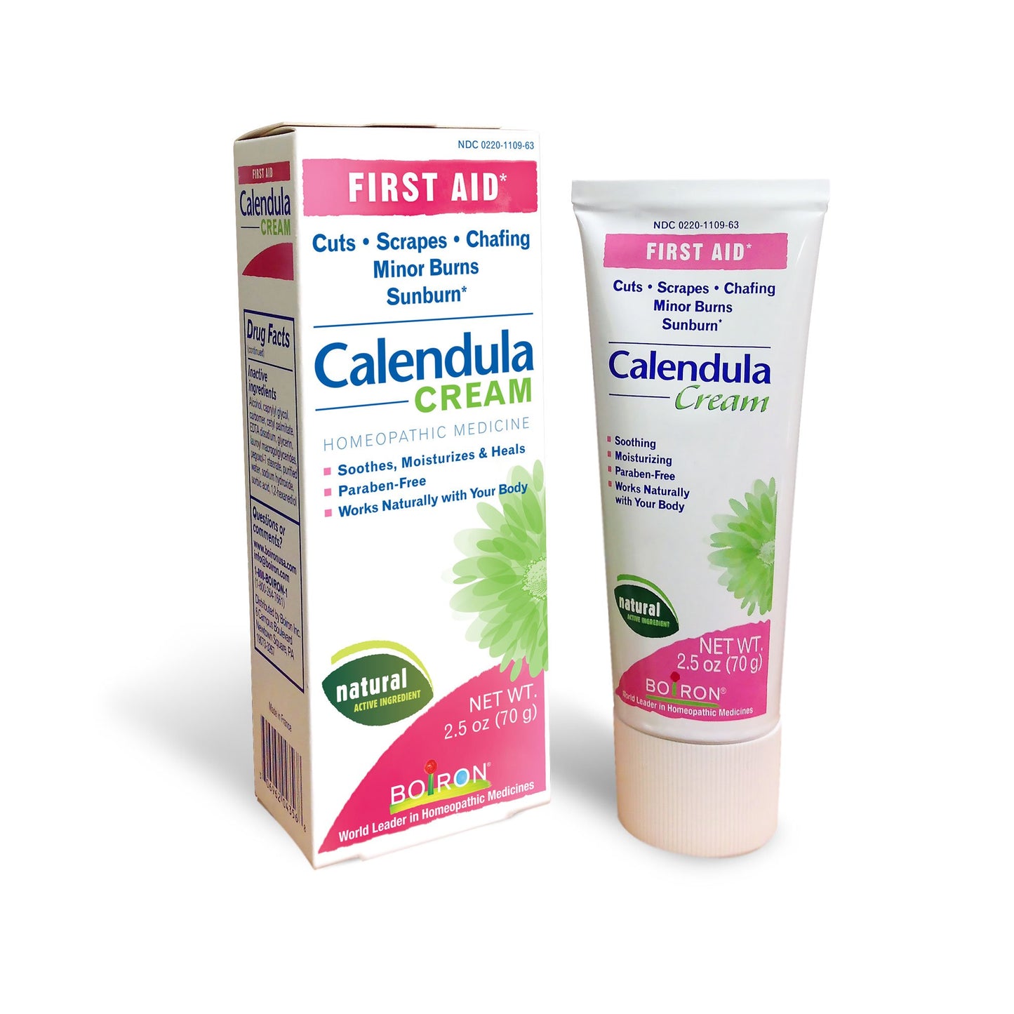 Boiron First Aid Calendula Cream 2.50 oz ( Pack of 2)