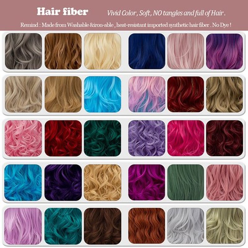 Cying Lin Short Bob Wavy Curly Wig Green Wig For Women Cosplay Halloween Wigs Heat Resistant Bob Party Wig Include Wig Cap (Green)