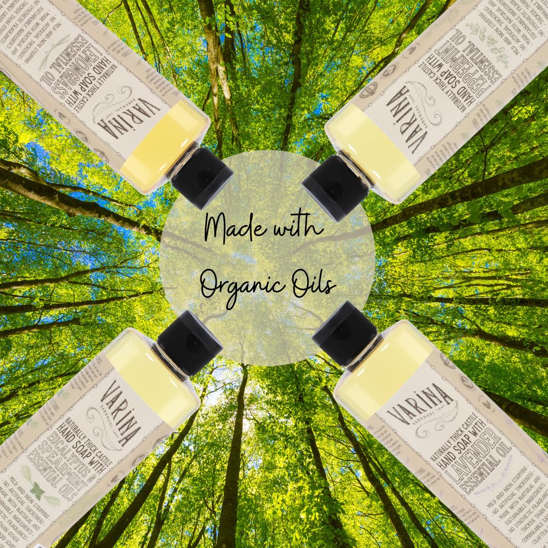 Varina Liquid Organic Castile Soap Variety - 16 oz
