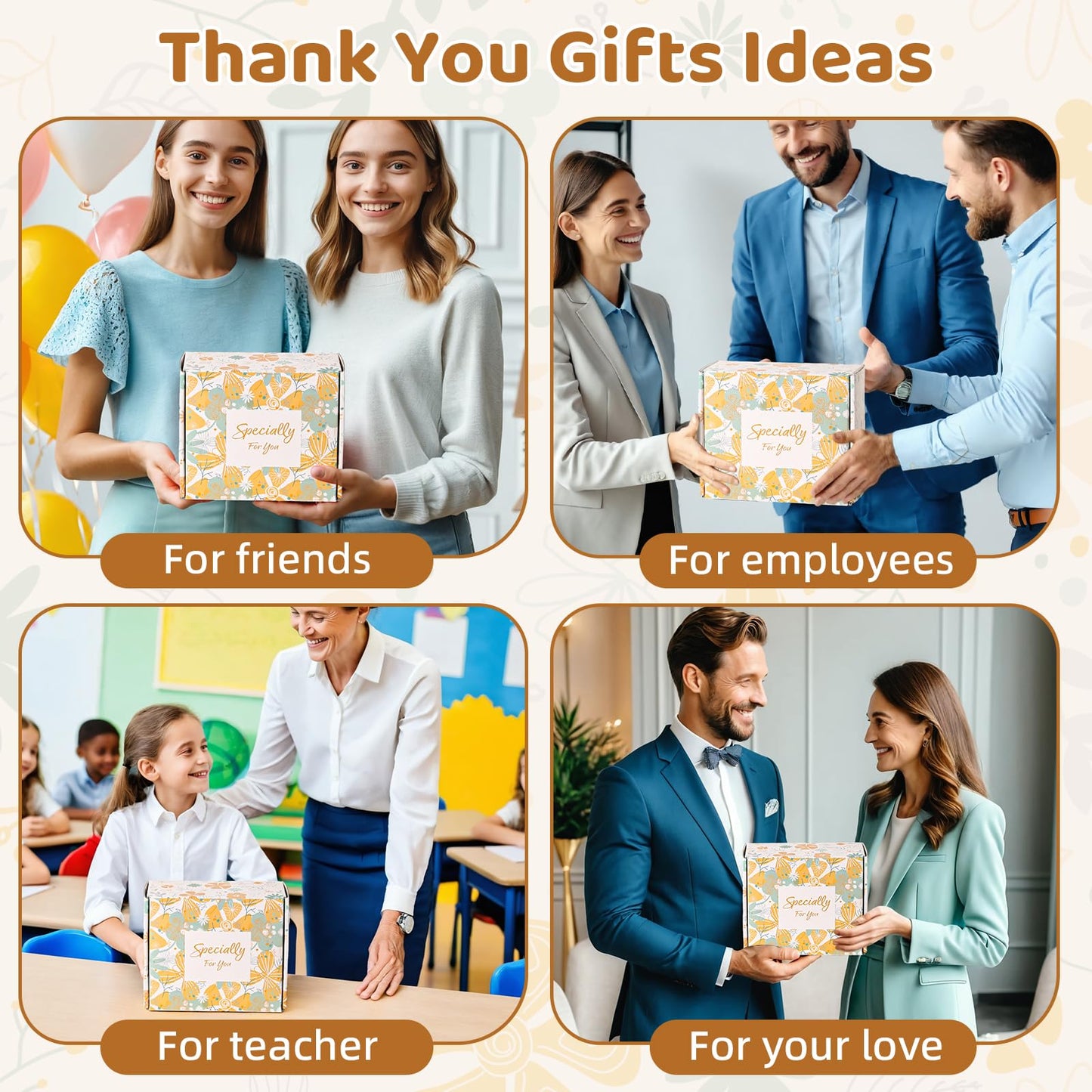 Thank You Gifts for Women,10PCS Teacher Appreciation Gifts,Birthday Gifts