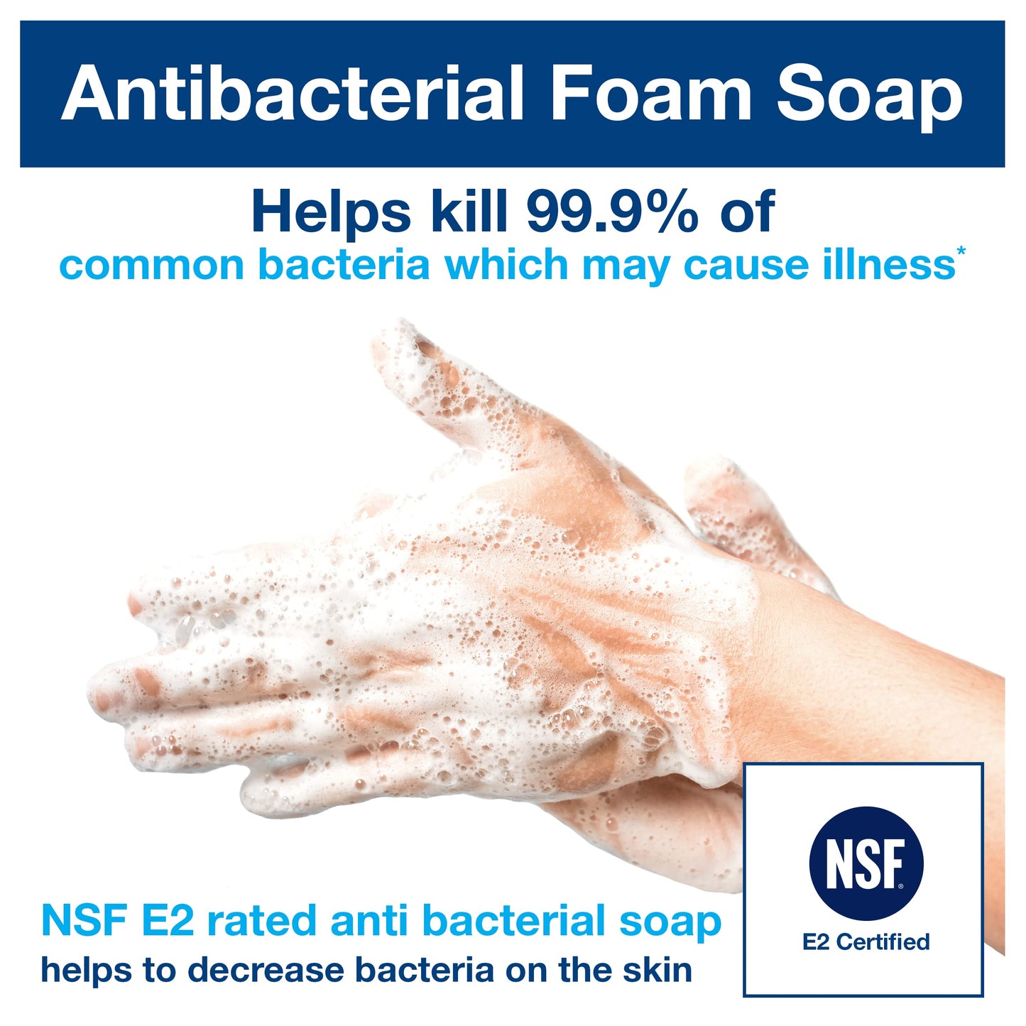Tork Antibacterial Foam Soap S4, Helps Kill Common Bacteria, 6 x 1L, 401215