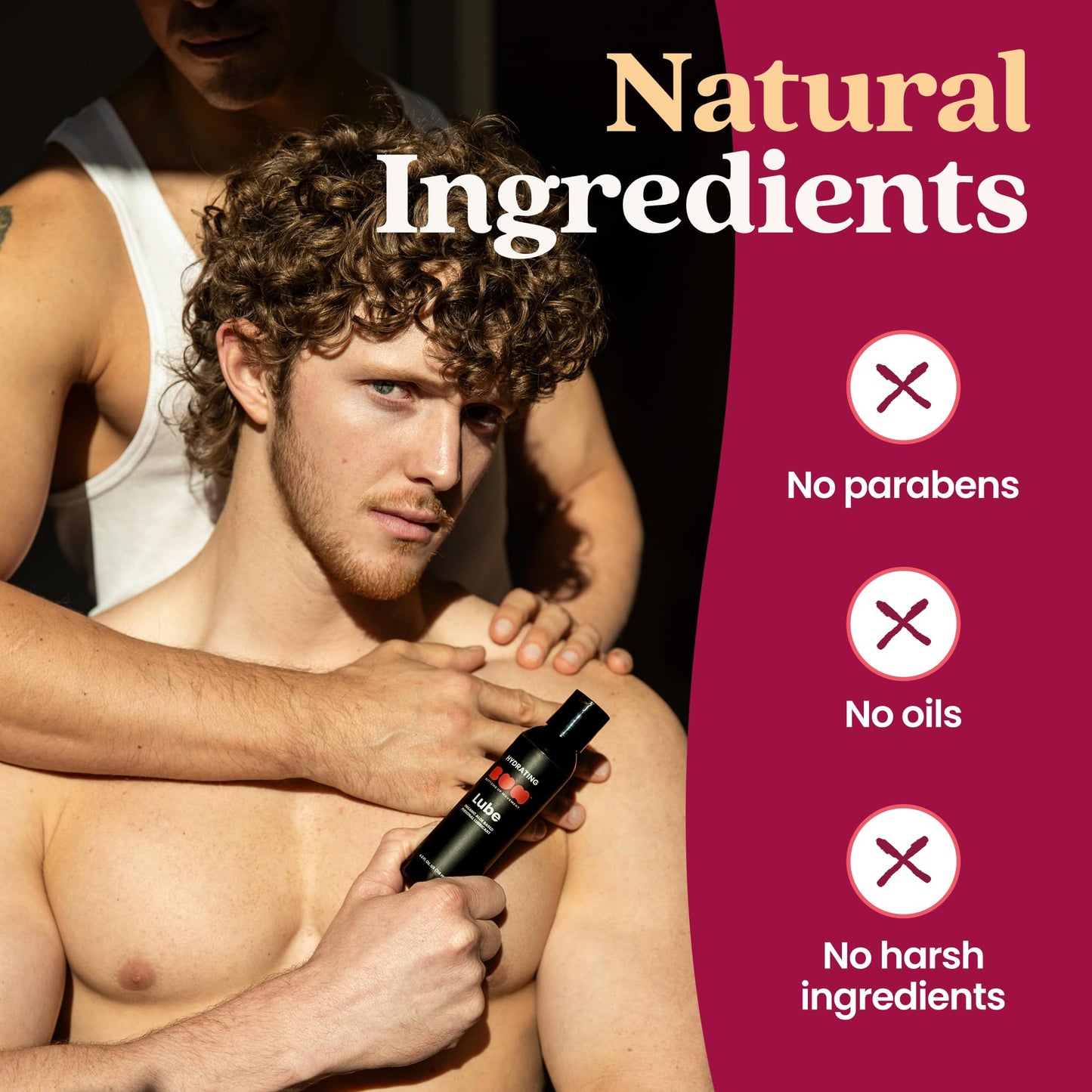 Bum Hydrating Water Based Lube for Everyday Intimate Care – Organic Aloe Infused Personal Lubricant with pH Balanced Formula – Clean Glide, Gentle Hydration & Comfortable Daily Use (4oz)
