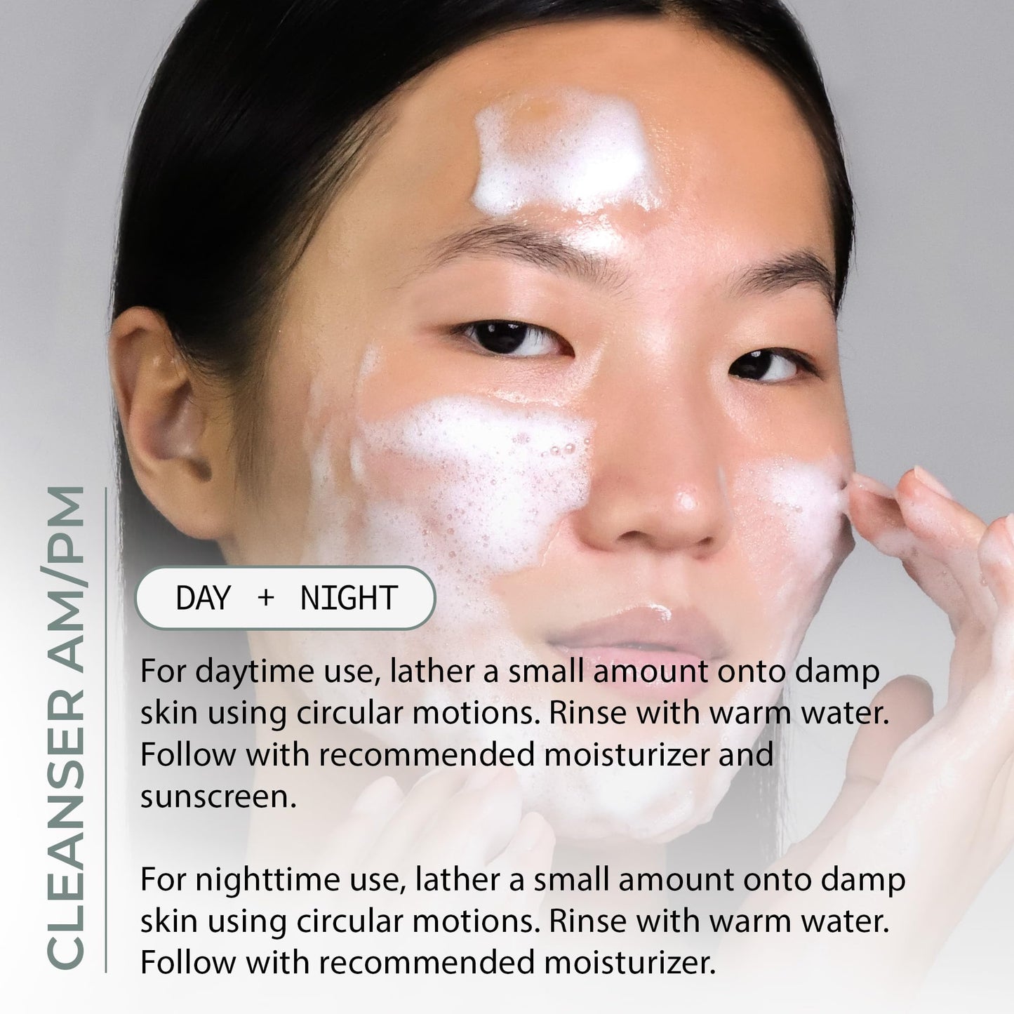 COSMEDIX Clarify Salicylic Acid Foaming Face Wash – Gentle Exfoliating Cleanser for Sensitive & Blemish-Prone Skin – Aloe Vera Formula for Glowing, Balanced Skin – 145 ml / 5 fl oz